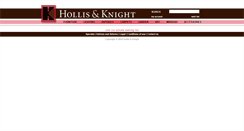 Desktop Screenshot of hollisandknight.com